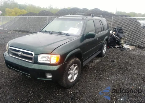 2001 Nissan Pathfinder Le из США, поврежденный, VIN JN8DR09Y71W578406